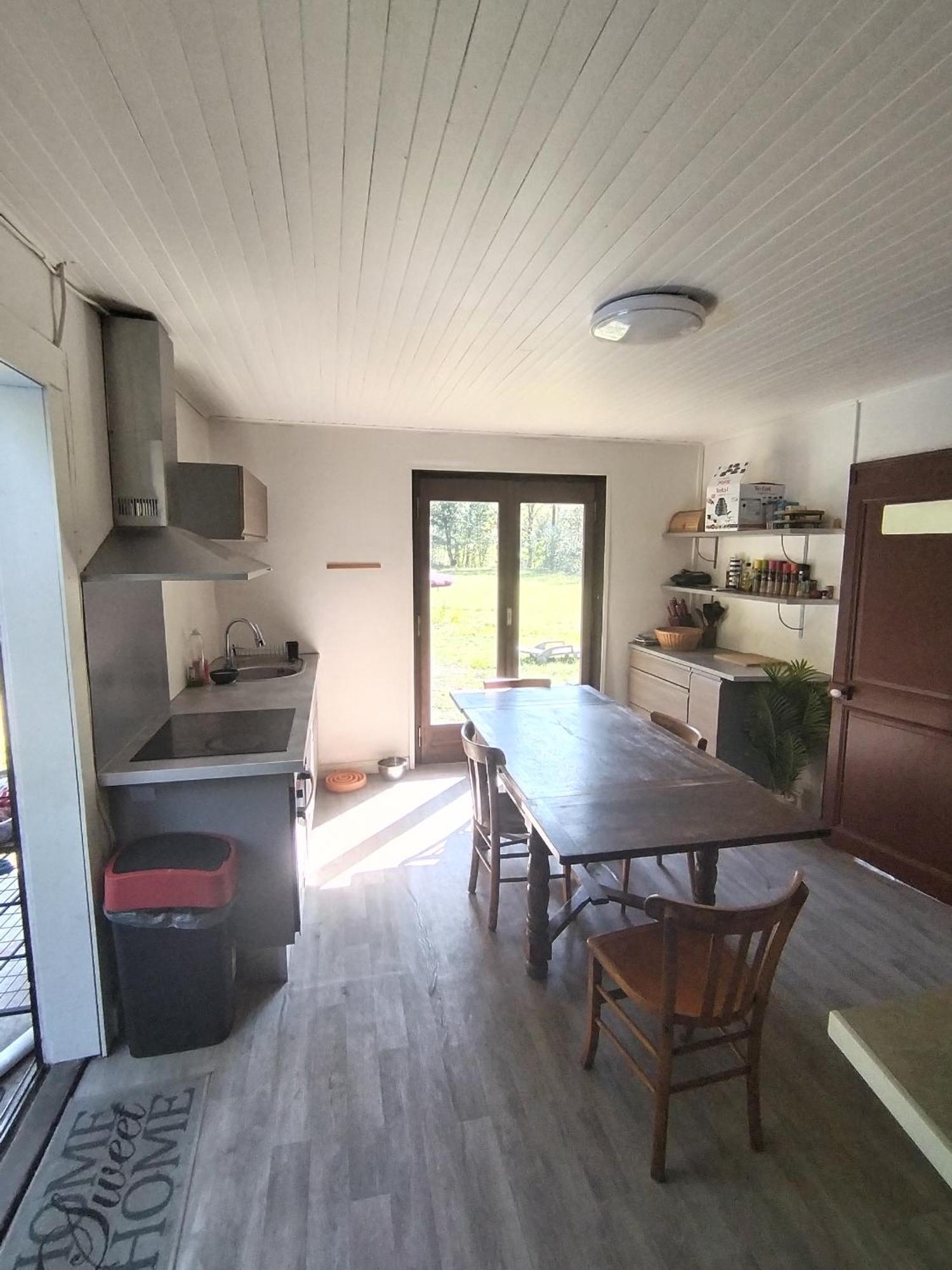 Chalet 8 Personnes + Grand Terrain Et Riviere Entremont Exterior photo